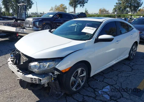 2018 Honda Civic Ex z USA, uszkodzony, nr VIN 19XFC2F71JE208267